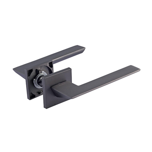 Ручка дверная НОРА-М Slim 130К графит : фотография 1