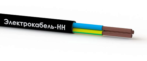 Кабель КГтп-ХЛ 3х2.5 (N PE) 380/660-3 (м) ЭЛЕКТРОКАБЕЛЬ НН 00-00023174: фотография 1