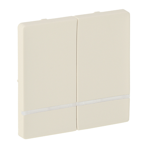 Панель лицевая Valena Life MyHome Play Zigbee для радиоуправляющего уст-ва 2-канального ON-OFF сл. кость Leg 754779: фотография 1