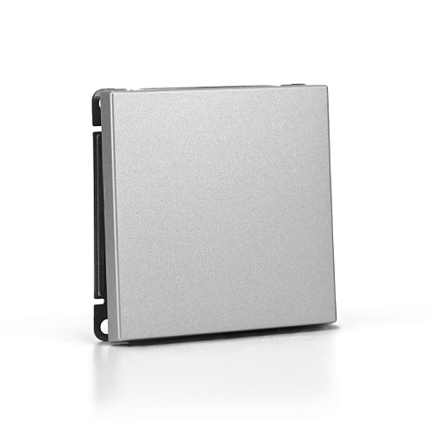 Переключатель 1-клавишный ArtGallery IP44 10AX механизм алюминий Systeme Electric GAL440361: фотография 1