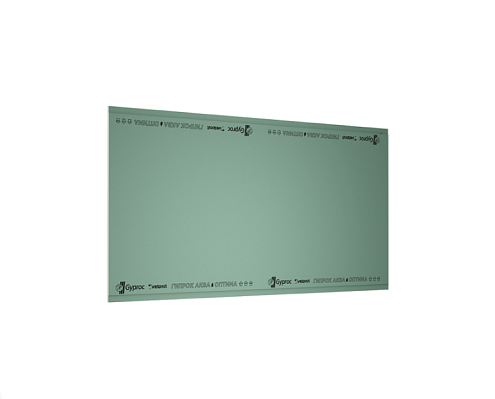 Гипсовая строительная плита влагостойкая  Vetonit/Gyproc Аква Оптима 1200х3000х12,5мм : фотография 1
