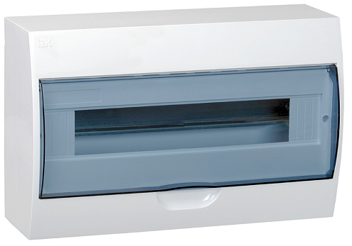 Корпус пластиковый KREPTA 3 ЩРВ-П-18 IP41 белый IEK MKP12-V-18-40-10: фотография 1