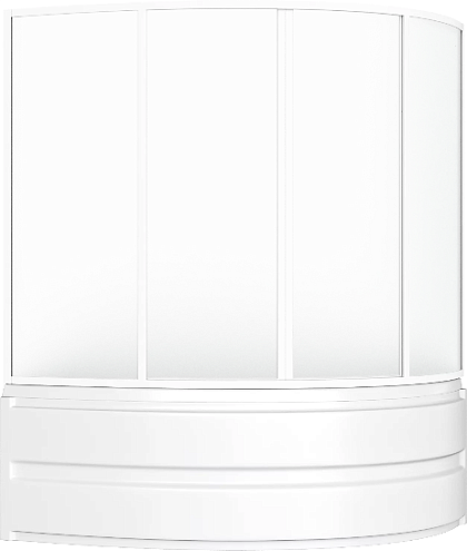 Шторка Алегра 4 створки стекло: фотография 1