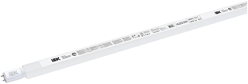 Лампа светодиодная Eco 18Вт T8 линейная 4000К нейтр. бел. G13 230В IEK LLE-T8-18-230-40-G13: фотография 1