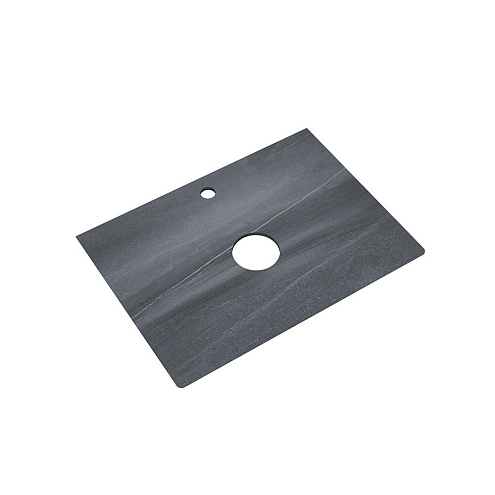 Столешница DIBORG Elise 70 левая Роверелла серый 79.7434: фотография 1