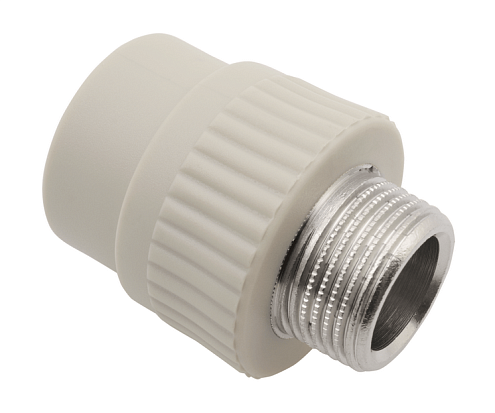 Муфта с переходом на металл наружная резьба 25x1/2" FV-plast: фотография 1