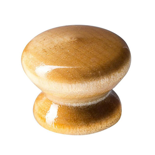 Ручка буковая лакированная модель 3 светлая глянцевая, 2шт &quot;Element&quot;: фотография 1