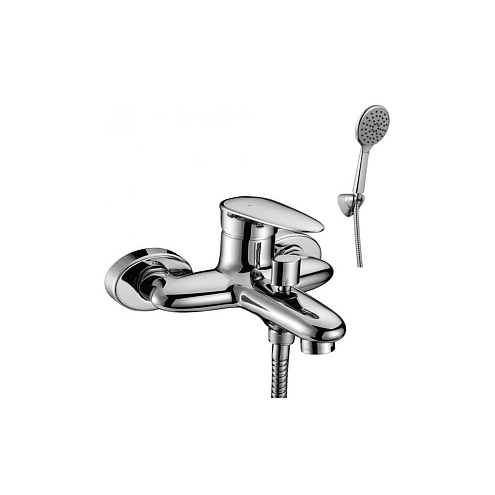 LM4402C &quot;Статус&quot; Смеситель для ванны, с коротким изливом, с аксессуарами, хром: фотография 1