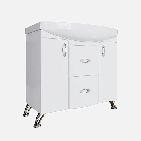 Тумба "ВИВАЛЬДИ-85" под умывальник Стиль 85 ПВХ: фотография 1