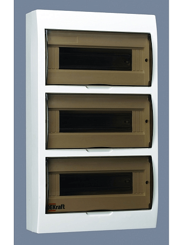 Корпус пластиковый навес. 36мод. IP41 ЩРН-П-36 SchE 31014DEK: фотография 1