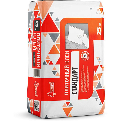 Клей плиточный Старатели "Стандарт" класс С0 25кг: фотография 1