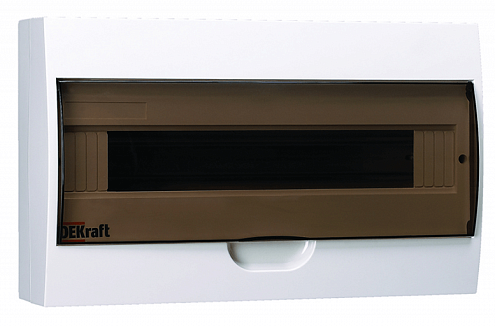 Корпус пластиковый навес. 18мод. IP41 ЩРН-П-18 SchE 31012DEK: фотография 1