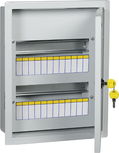 Корпус металлический ЩРв-24 (395х310х120мм) IP31 TITAN 3 IEK MKM14-V-24-30-T: фотография 1