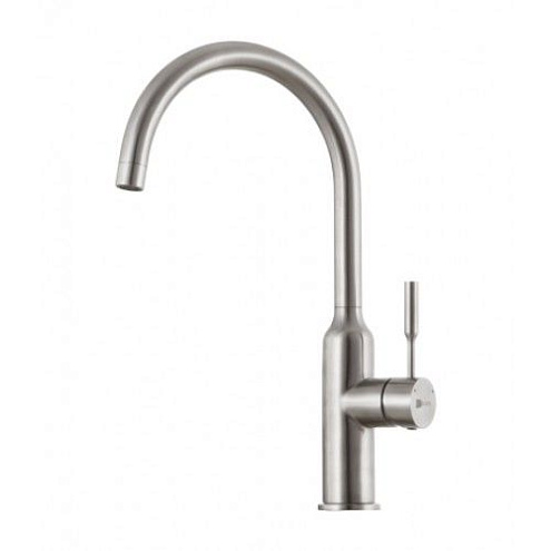Смеситель Lemark &quot;Эксперт&quot; LM5079S для кухни с поворотным изливом сталь: фотография 1