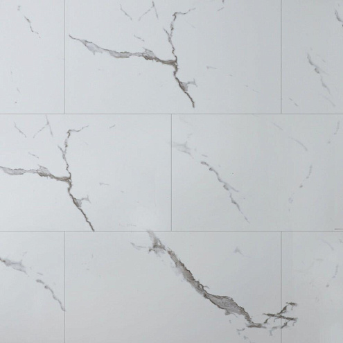 Виниловый ламинат Royce Quadro 42 класс Micro 4V Q1958 Мрамор Кимберли 600х300х4,0мм : фотография 1