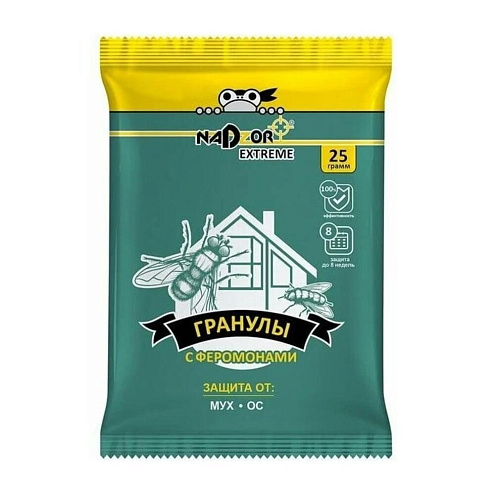 Гранулы от мух с феромонами, 25г, Nadzor: фотография 1