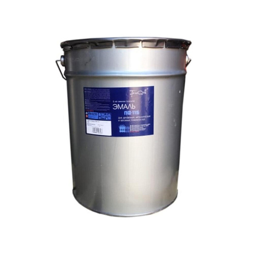 Эмаль ПФ-115 (ГОСТ 6465-76) «ТРИОЛЬ» Коричневый RAL8011, 22кг : фотография 1