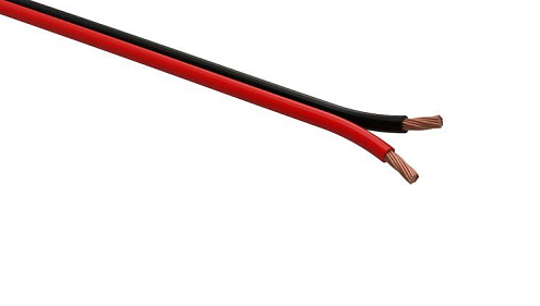 Кабель акустический 2х0.75 красн./черн. 100м (м) ЭРА Б0048265: фотография 1