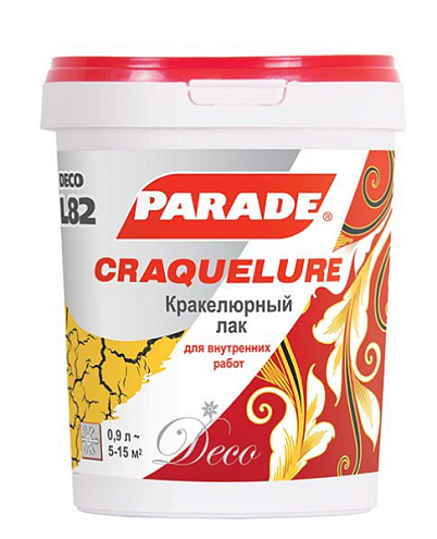 Кракелюрный лак PARADE DECO Craquelure L82 0,9л : фотография 1