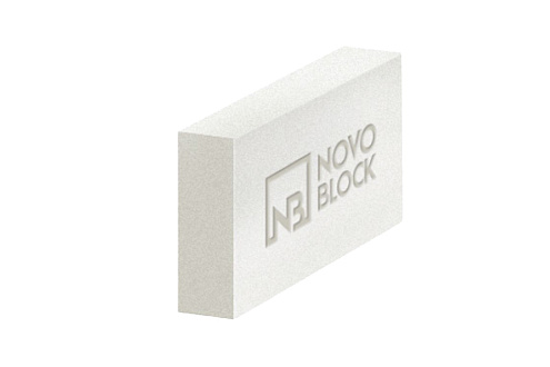 Блок газобетонный Novoblock D500 B3,5  625х250х100 : фотография 1