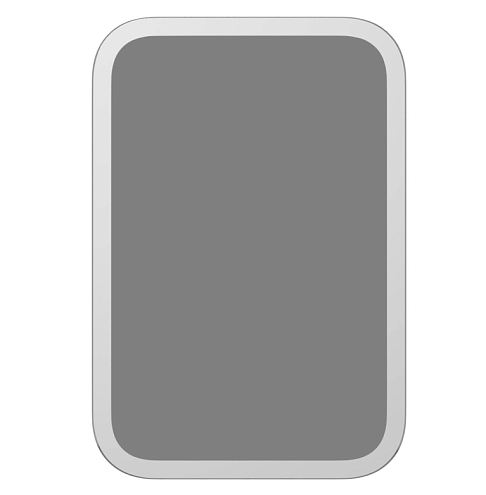 Зеркало MIXLINE &quot;Сандра&quot; 550х800 без полки: фотография 1