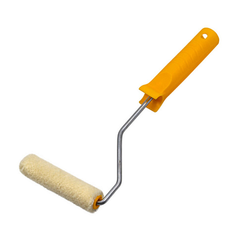 Мини-валик &quot;Велюр&quot;, бюгель 6мм, ворс 4мм, 15х100мм, РемоКолор: фотография 1