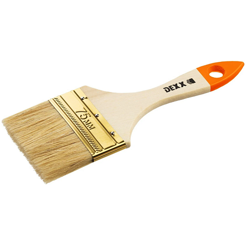 Кисть плоская &quot;ПРАКТИК&quot; 75мм, DEXX: фотография 1