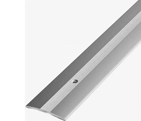 Порог широкий стык 80мм 2,7м аллюминий: фотография 1