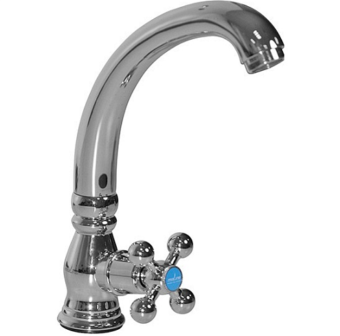 Смеситель для умывальника/мойки 1/2 кер. MIXLINE ML07-05 моно (без подводки): фотография 1