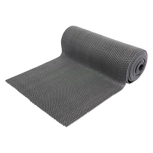 Коврик-дорожка против скольжения &quot;Зиг-Заг&quot; 4,5мм 0,9м серый : фотография 1