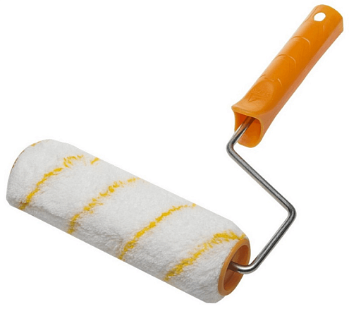 Валик &quot;GIRPAINT&quot; с ручкой, полиакрил, ворс 12мм, бюгель 6мм, 40х180, STAYER: фотография 1