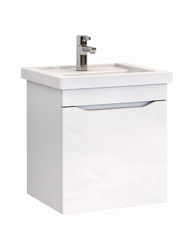 Тумба Grani 600-0-1 подвесная под умывальник Элина 60: фотография 1