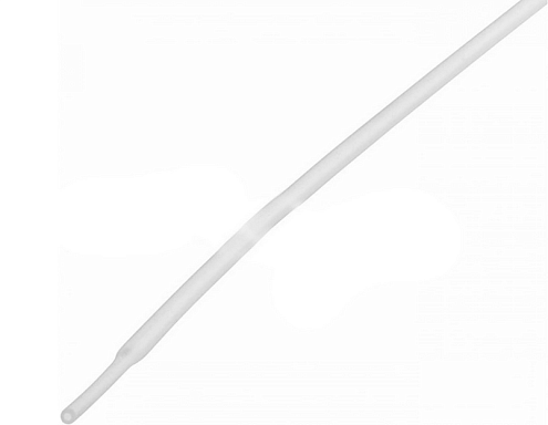 Трубка термоусадочная 6.0/3.0 1м белая Rexant 20-6001: фотография 1