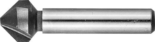 Зенкер конусный &quot;ПРОФИ&quot;, d=10,4х50мм, под М5, сталь Р6М5, ЗУБР: фотография 1