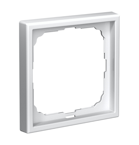 Рамка 1-местная ArtGallery белый Systeme Electric GAL000101: фотография 1