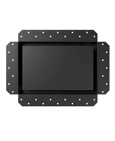 Вентилятор D125 EXCELLENT встраиваемый, скрытый монтаж, осевой обратный клапан, двигатель BB черный матовый ERA: фотография 1