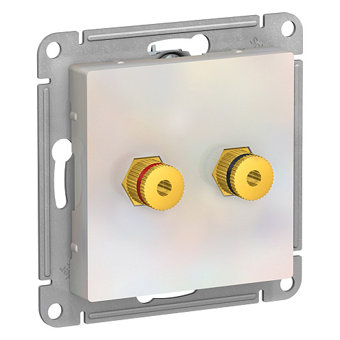 Аудиорозетка 2-м ATLAS DESIGN жемчуг SchE ATN000487: фотография 1