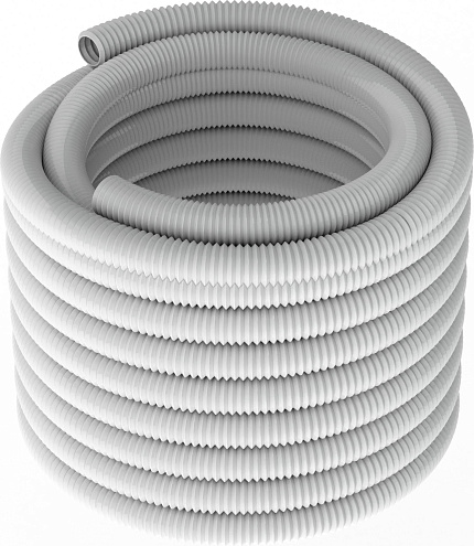 Гофра D40мм белая Сандесант SB40B-АК: фотография 1