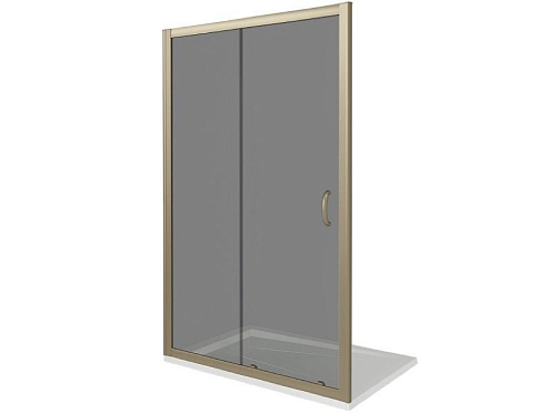 Душевое ограждение JAZZE WTW-130-B-BR: фотография 1