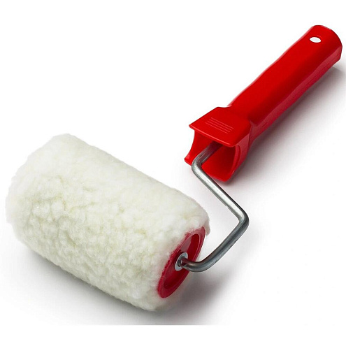 Валик меховой "Ягненок" 100мм, бюгель 6мм, для всех видов ЛКМ : фотография 1