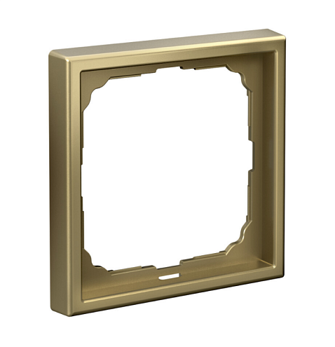 Рамка 1-местная ArtGallery золото Systeme Electric GAL001601: фотография 1