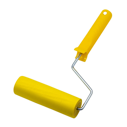 Валик прижимной полиуретановый с рукояткой, ось 6мм, 150мм, РемоКолор: фотография 1