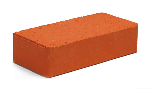 Кирпич рядовой керамический гладкий одинарный полнотелый сортированный 250х120х65мм М-150 : фотография 1