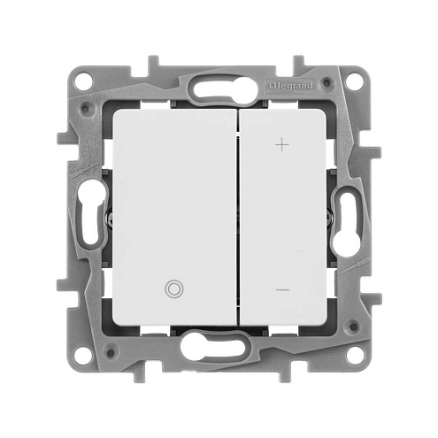 Механизм светорегулятора СП Etika 400Вт нажимн. бел. Leg 672218: фотография 1