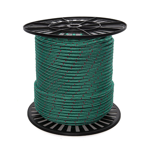  Шнур полипропиленовый плавучий 8,0мм зеленый 100м: фотография 1