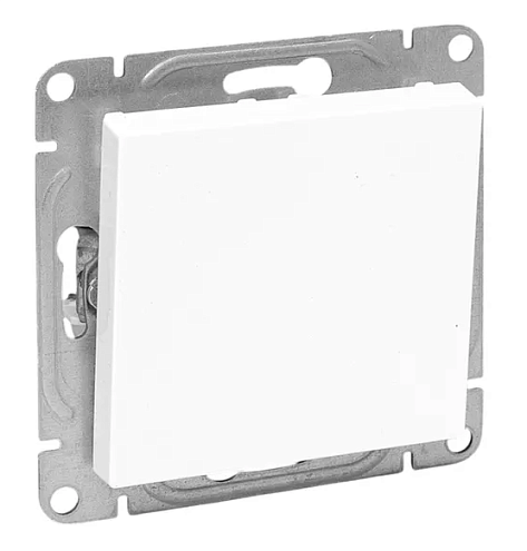 Выключатель проходной 1-клавишный Эпика механизм белый EKF UP1-SWW-11: фотография 1