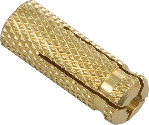 Анкер забивной М8 латунь уп.100шт IEK CLP1M-AL-8: фотография 1