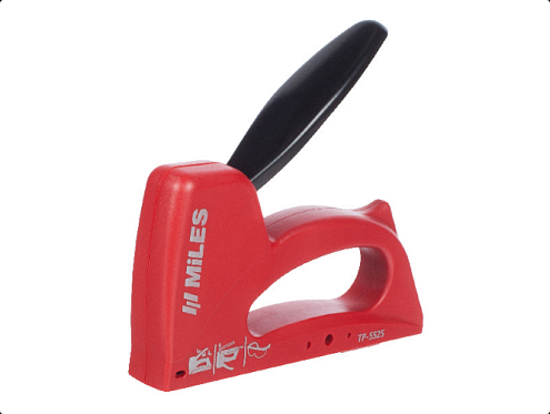 Степлер тип 53, скобы 6-10мм, пластиковый корпус, MiLES: фотография 1