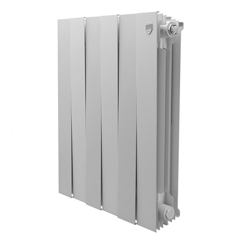 Радиатор биметаллический Royal Thermo PianoForte 500/Bianco Traffico 6 секций: фотография 1