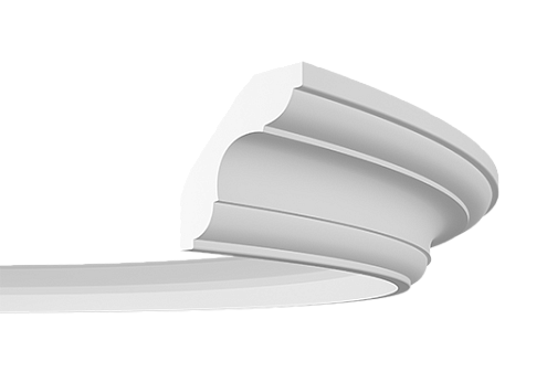 Карниз 1.50.294flex размеры 43х43х2000 мм: фотография 1